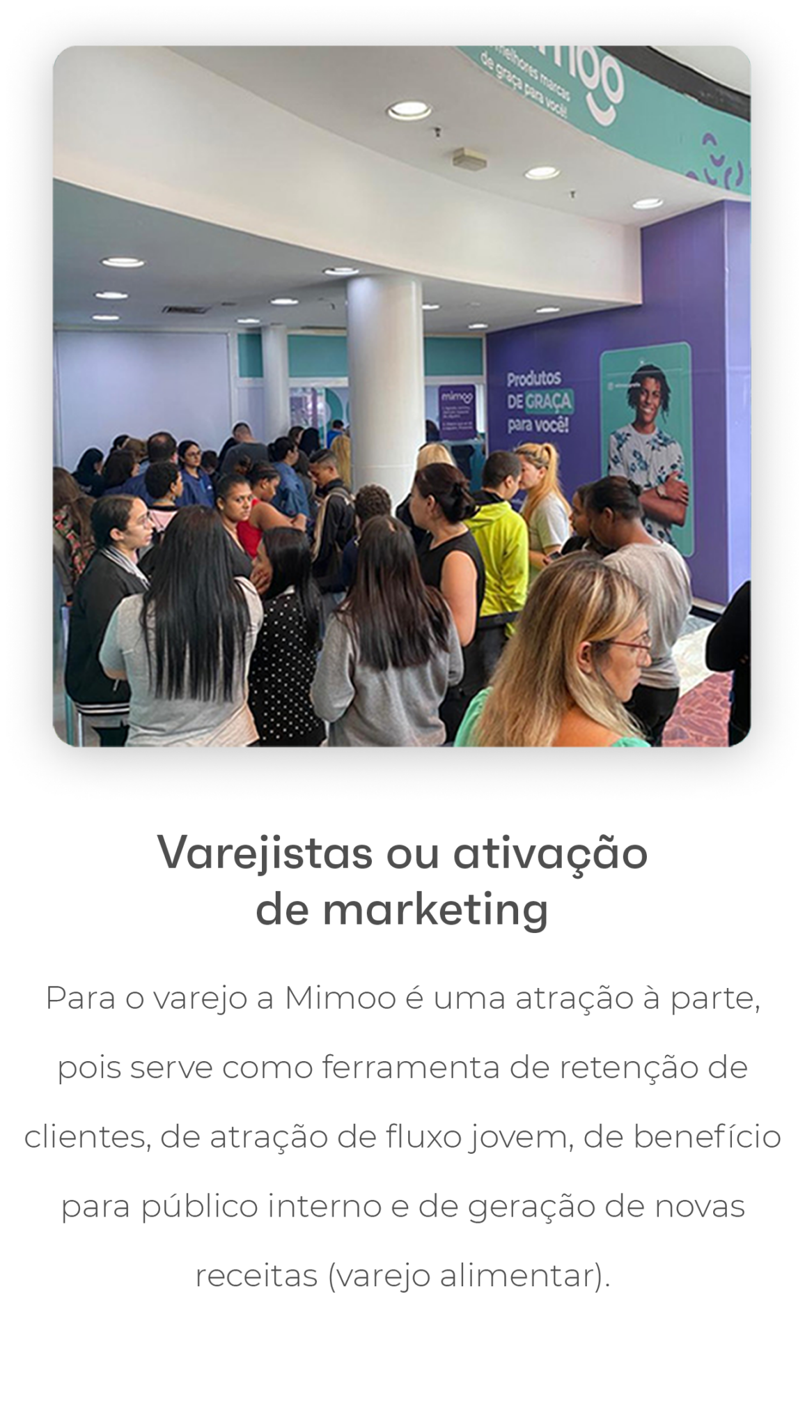 PT - Varejistas ou ativação de marketing